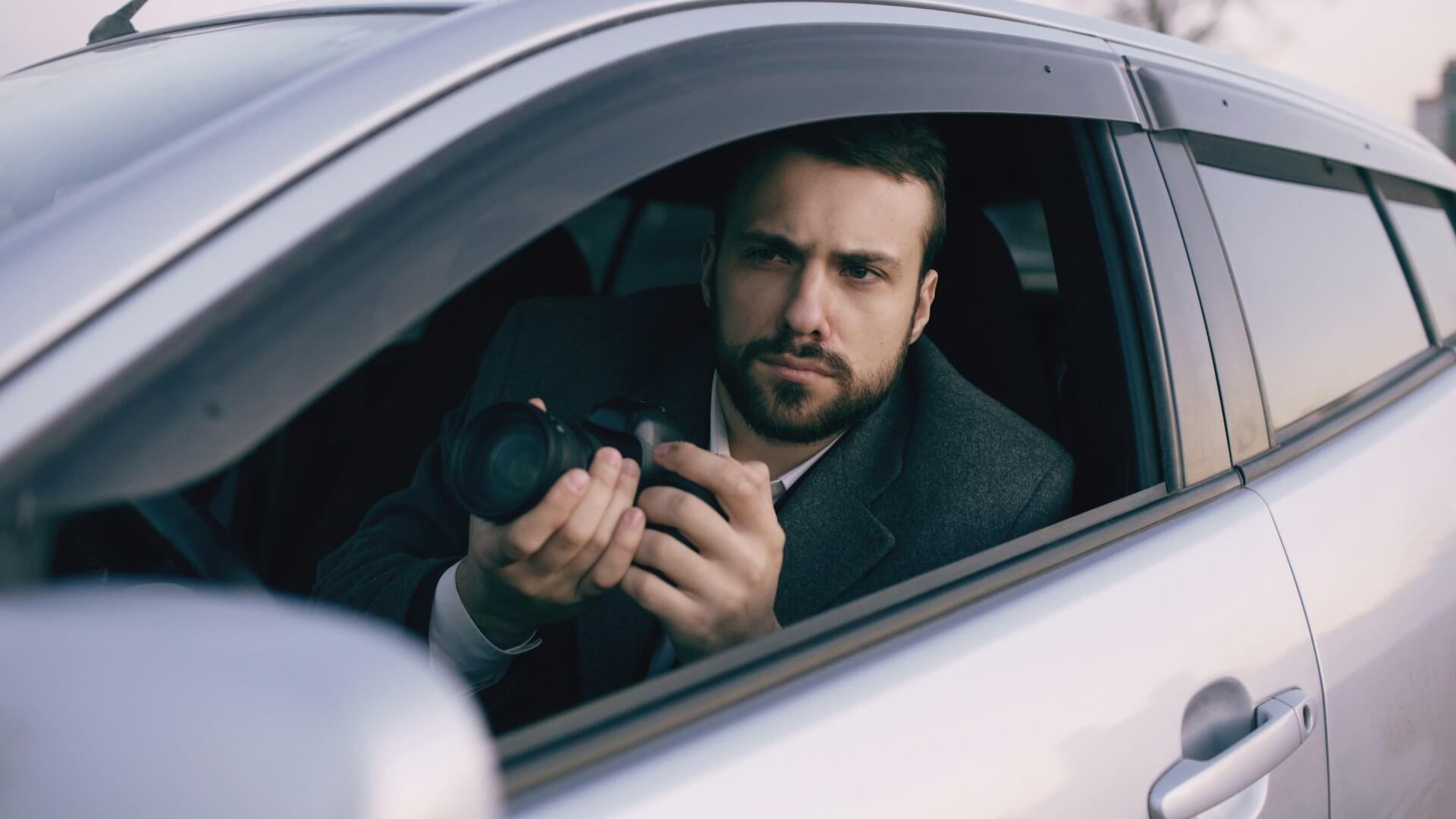 image representing discrete physical surveillance and field observation.